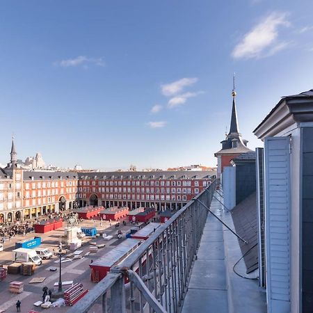 Historic Penthouse Plaza Mayor In Мадрид Екстер'єр фото