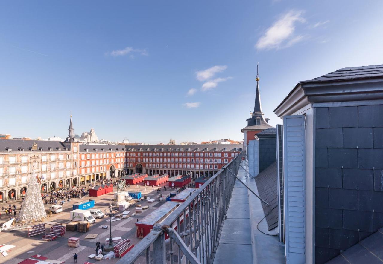 Historic Penthouse Plaza Mayor In Мадрид Екстер'єр фото